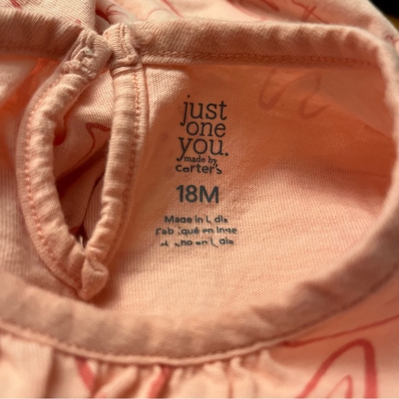18 months carters just one you bunny rabbit dress - Picture 3 of 5